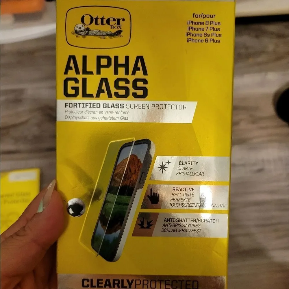 Otter box alpha glass fortified glass screen protector